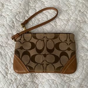 Coach wristlet
